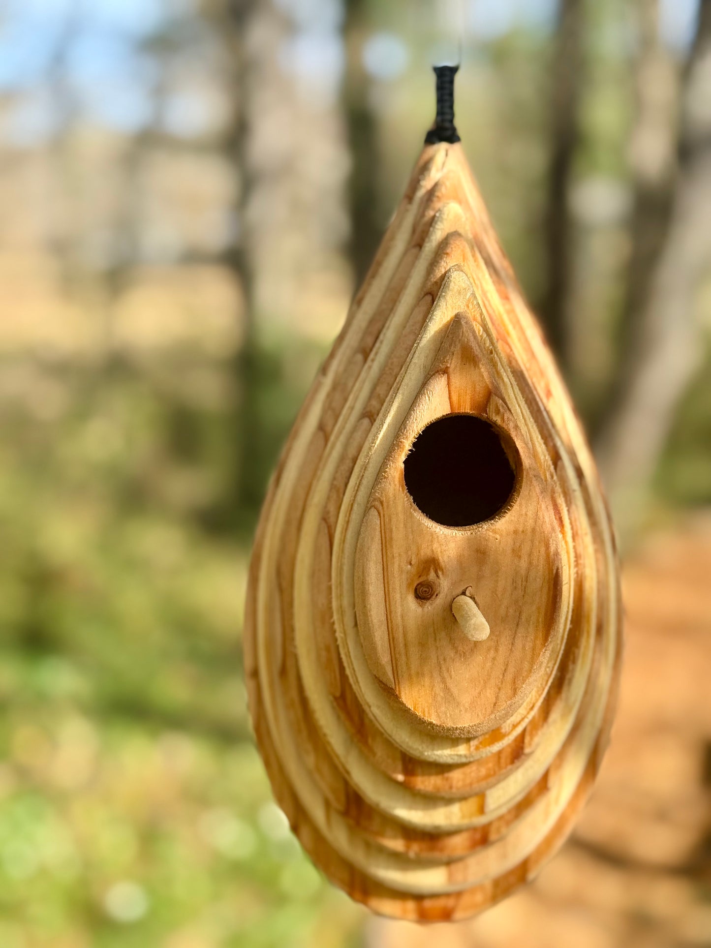 Cedar Raindrop Birdhouse