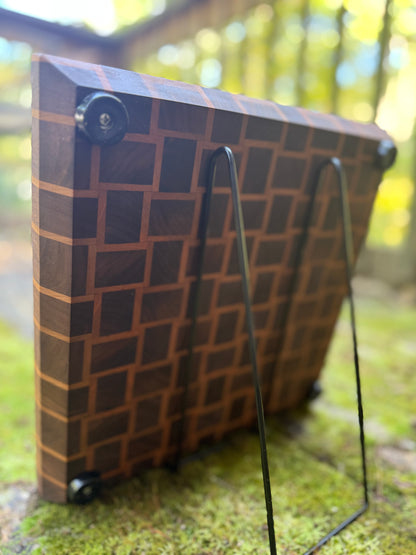 Small Basket Weave - Walnut Primary