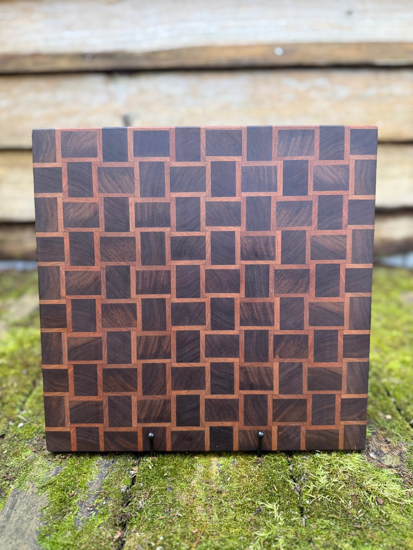 Small Basket Weave - Walnut Primary