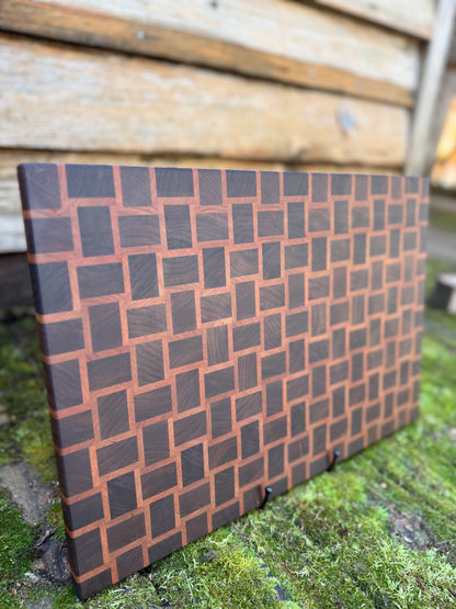 Basket Weave - Walnut Primary