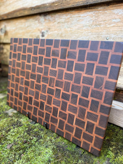 Basket Weave - Walnut Primary