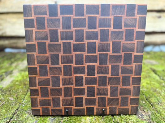 Small Basket Weave - Walnut Primary